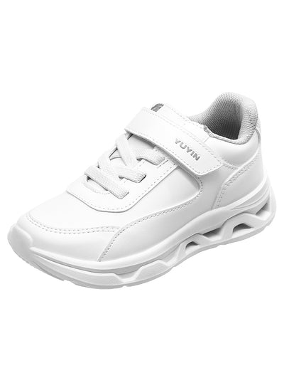 Tenis Escolar Blanco Yuyin Para Niño
