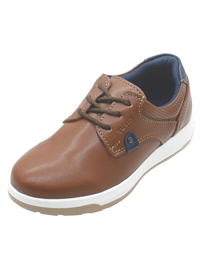 Derby Para Niño Yuyin Cognac