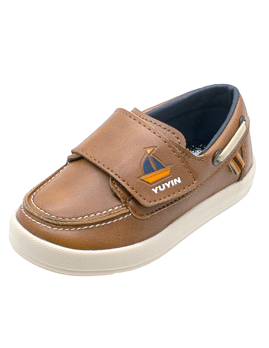 Top Sider Para Niño Yuyin Cajeta