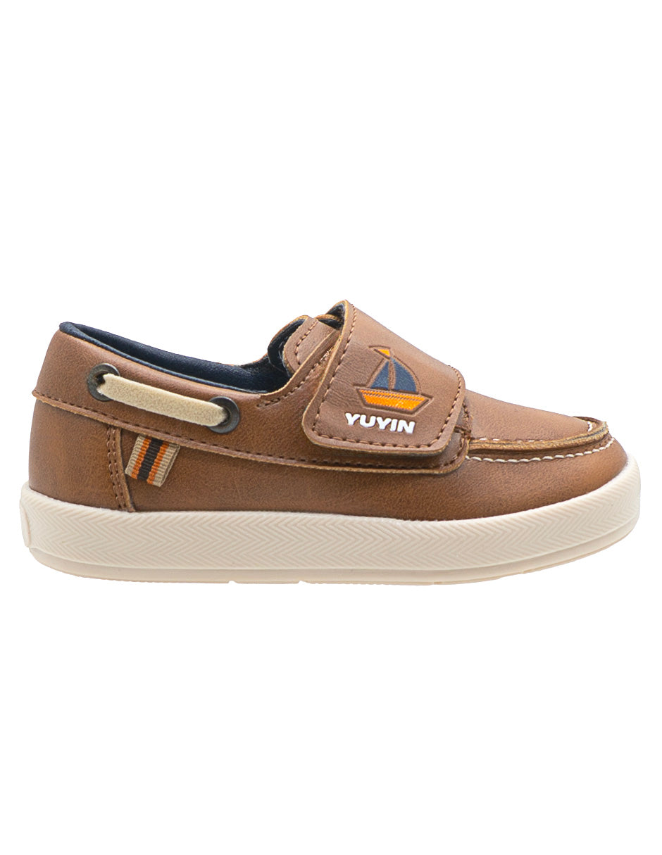 Top Sider Para Niño Yuyin Cajeta