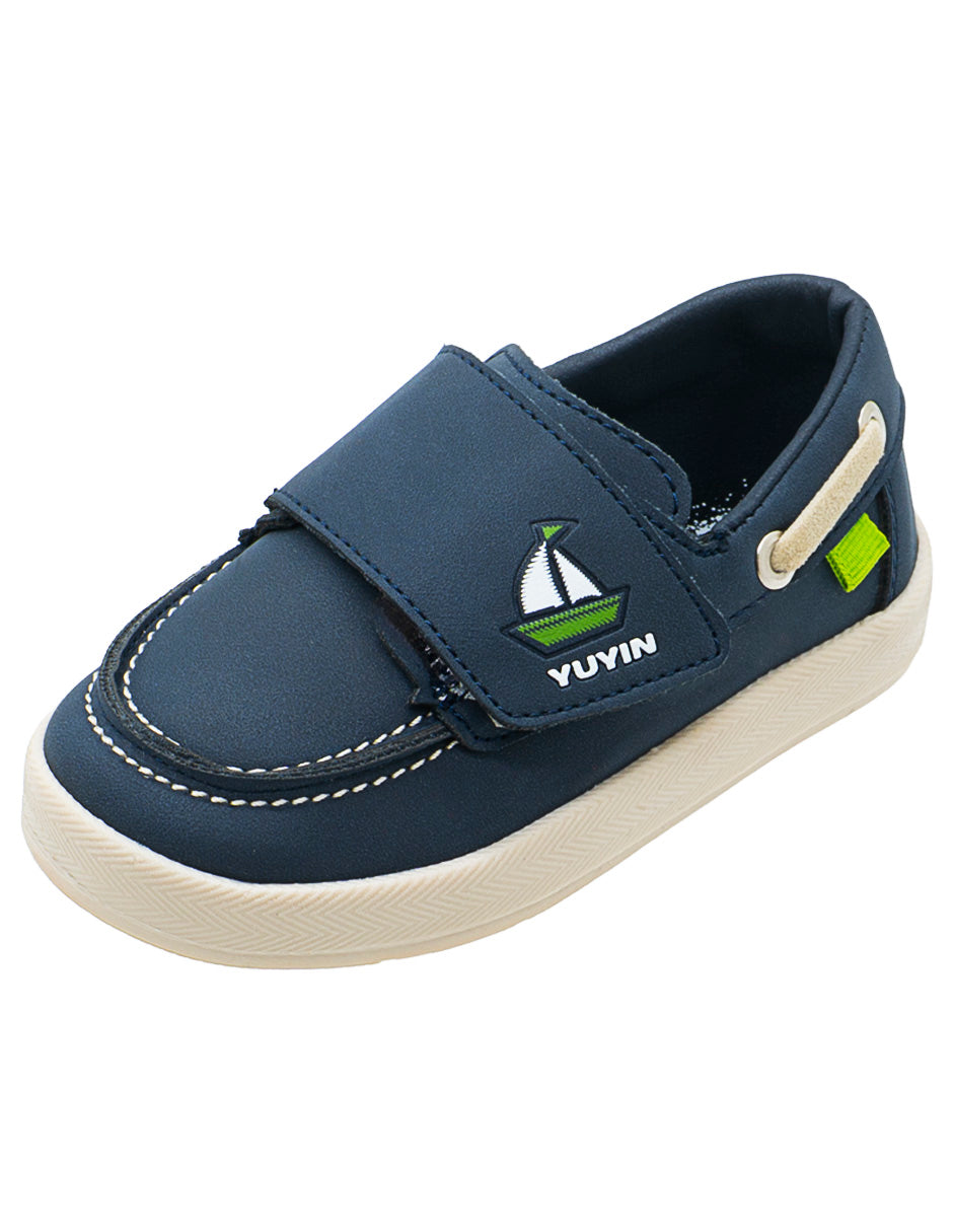 Top Sider Para Niño Yuyin Marino