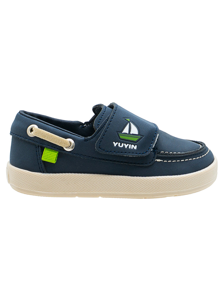 Top Sider Para Niño Yuyin Marino