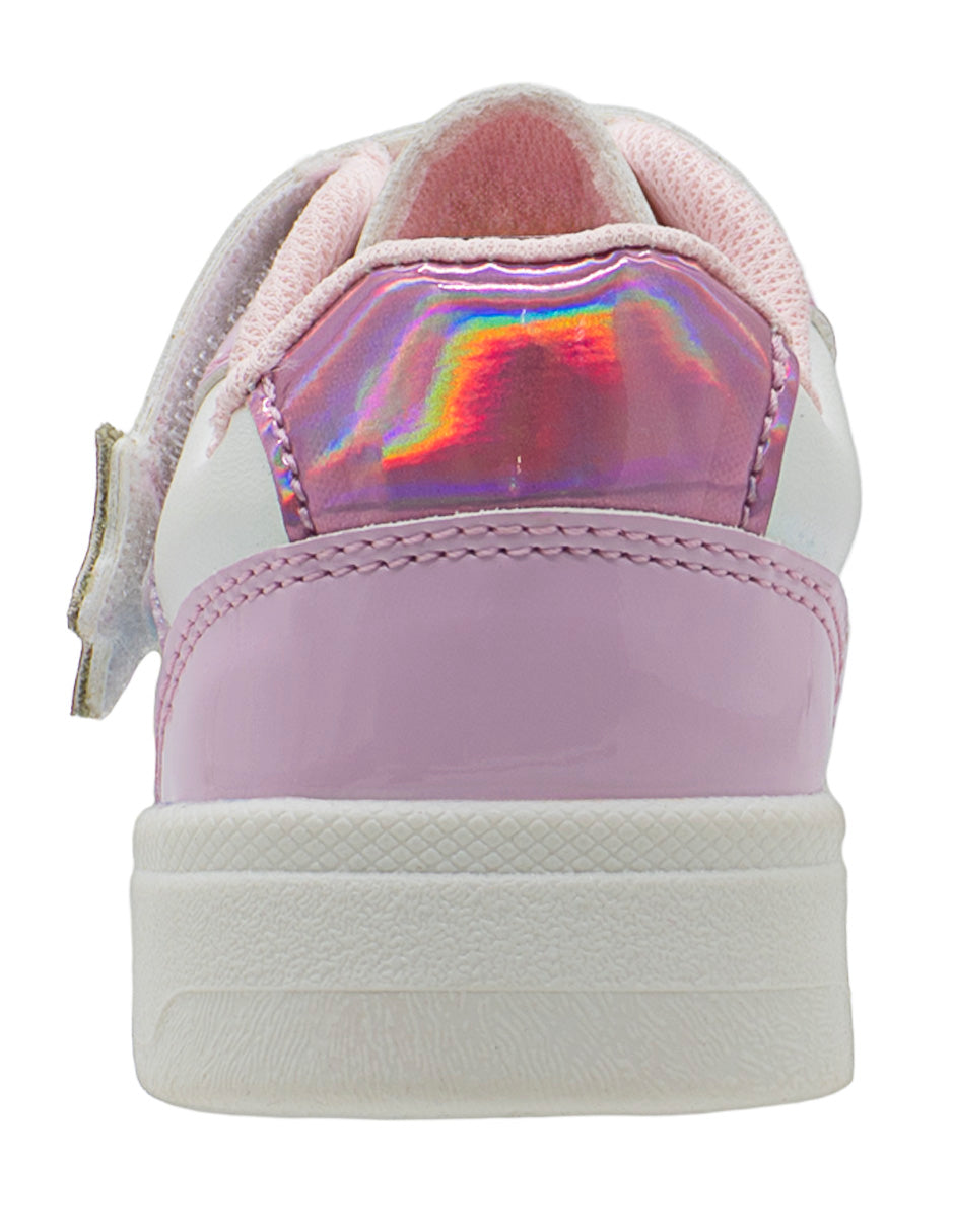 Tenis Para Niña Yuyin Charol Rosa