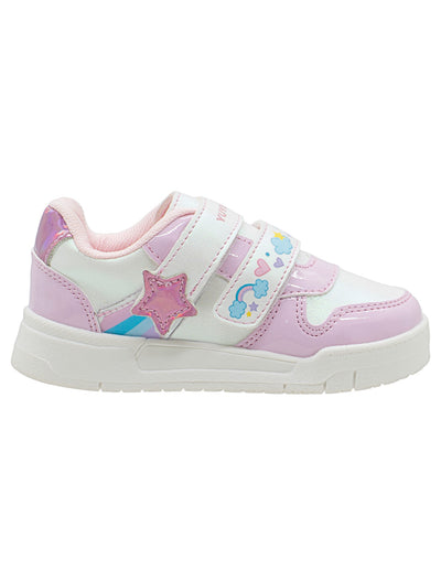 Tenis Para Niña Yuyin Charol Rosa