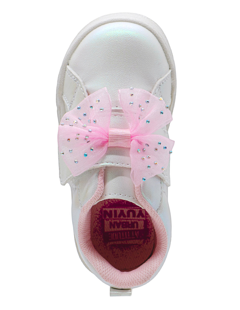 Tenis Para Niña Yuyin Blanco