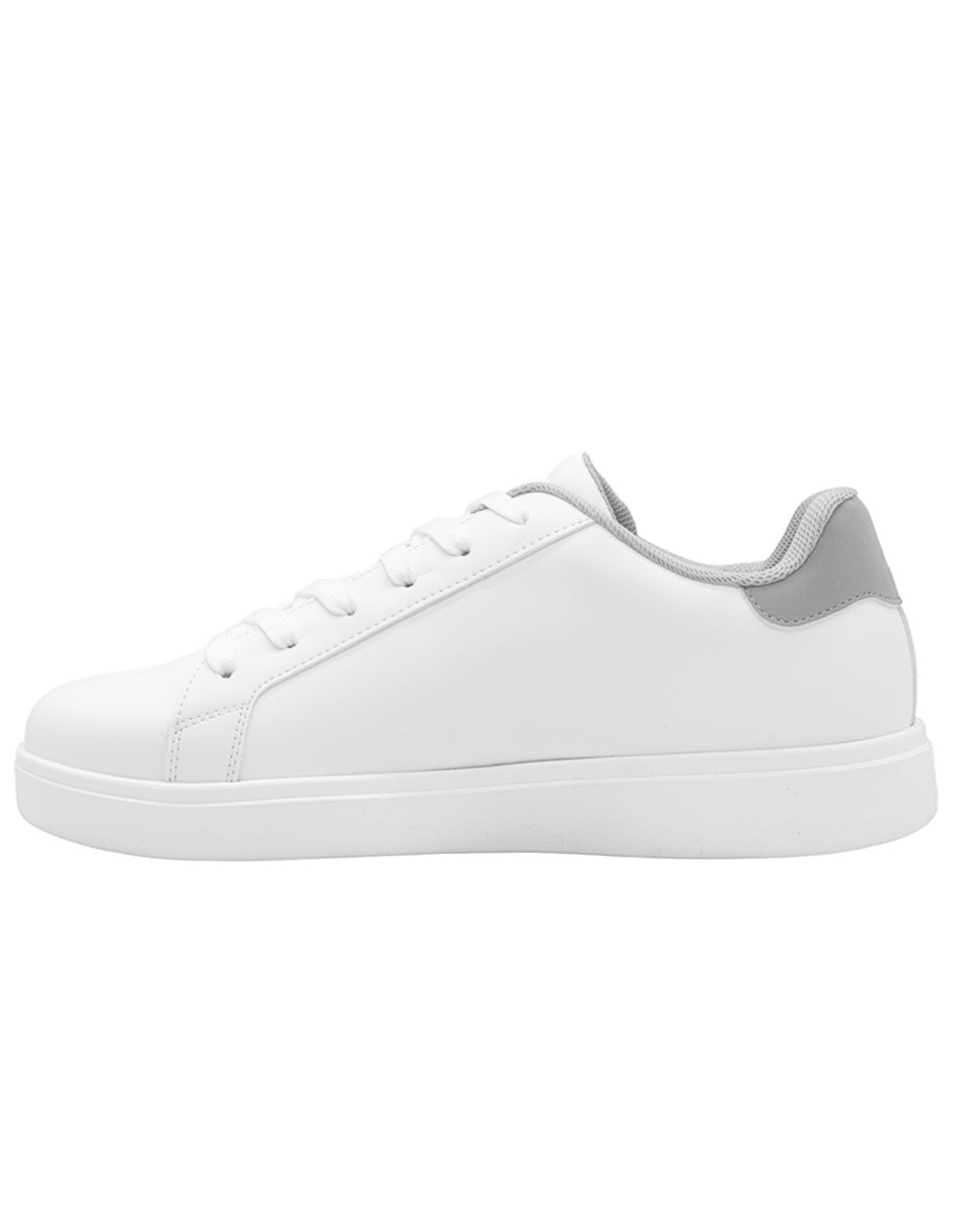 Tenis Escolar Niño Minecraft Blanco Yuyin