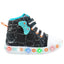 Tenis ArmyIII LED Negro Niño Gamer Bubble Gummers®