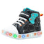Tenis ArmyIII LED Negro Niño Gamer Bubble Gummers®