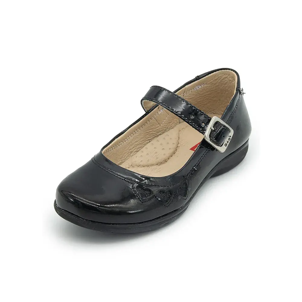 Zapato Escolar Casual para Niña - Fredha 802 Charol Negro – Calzado Dogi